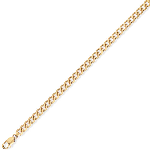 9CT Gold Premium Quality Curb Bracelet