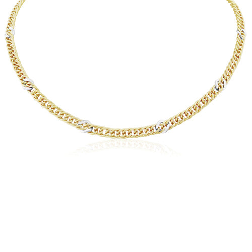 9ct Gold Curb Link Necklace