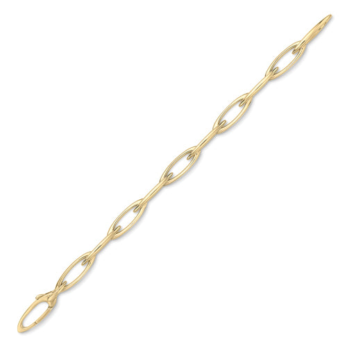 9ct Gold Contemporary Link Bracelet
