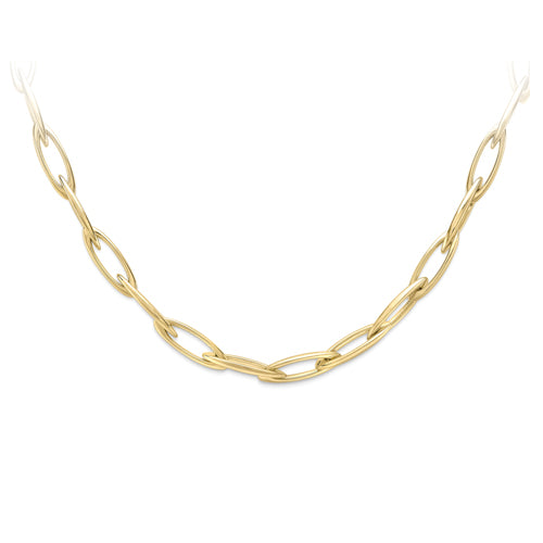 9ct Gold Contemporary Link Necklace