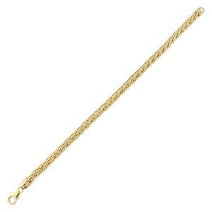 9ct Fancy Link Bracelet