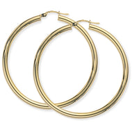 9ct Classic Hoop Earrings