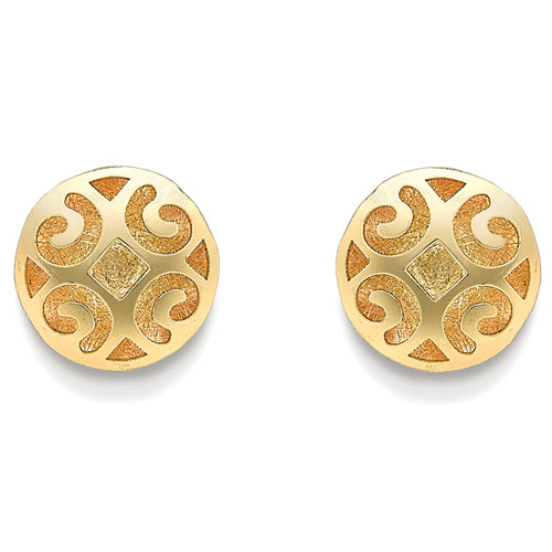 9ct Gold Stud Earrings