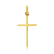 9CT Gold Solid Cross