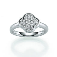 Viventy Silver CZ Ring