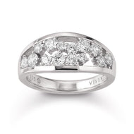 Viventy Silver CZ Ring