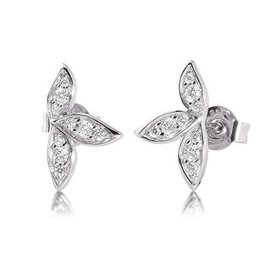 Silver Viventy CZ Earrings