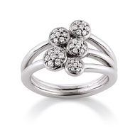 Viventy Silver CZ Ring