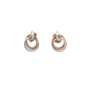 Silver Hot Diamonds Earrings
