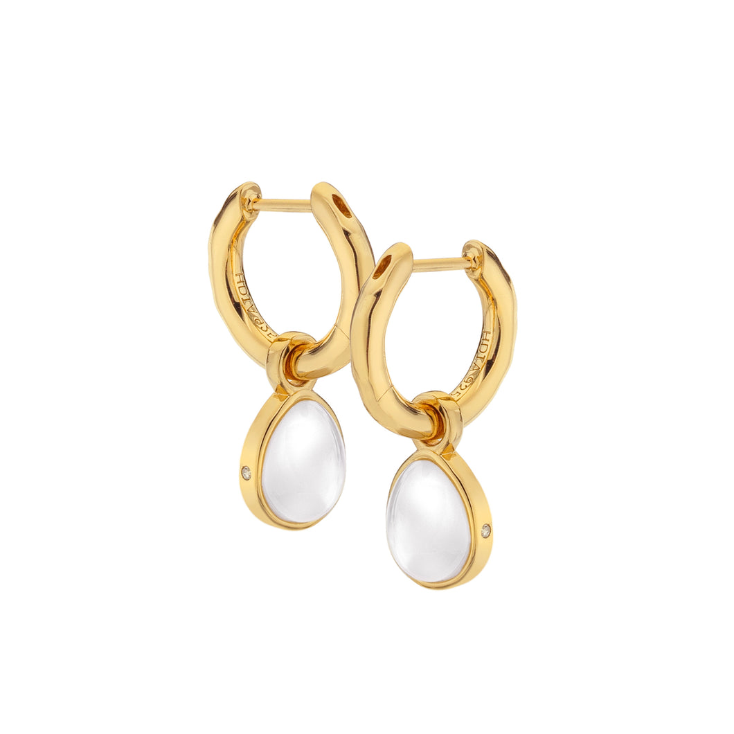 Calm Mother of Pearl Earring| Hot Diamonds | Jac Jossa