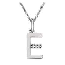Load image into Gallery viewer, Sterling Silver Initial Pendant (A-Z Available)
