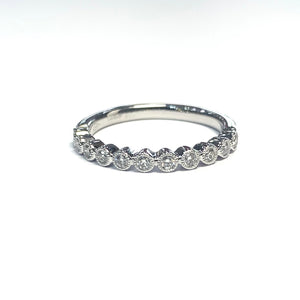 Tiffany Style Bubble Eternity Ring