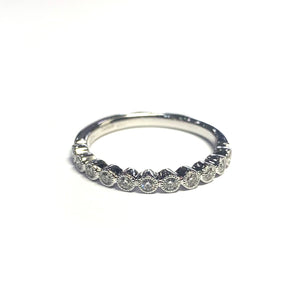 Tiffany Style Bubble Eternity Ring