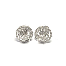 Load image into Gallery viewer, 18ct white gold Diamond Earrings
