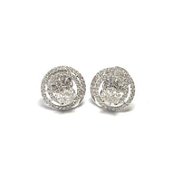 18ct white gold Diamond Earrings