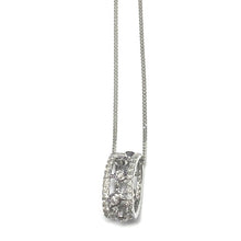 Load image into Gallery viewer, Cartier Style 18ct white gold Diamond pendant
