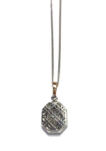 Load image into Gallery viewer, 18ct Rose and White Gold Diamond  Pendant

