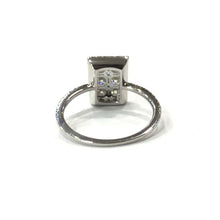 Load image into Gallery viewer, 18 Carat White Gold Delicate Art Deco Style Diamond Cluster Ring
