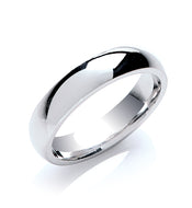 Court Shape Wedding Ring