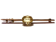 Load image into Gallery viewer, Edwardian Citrine Brooch
