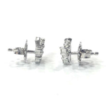 Load image into Gallery viewer, 18 Carat White Gold Diamond Butterfly Stud Earrings
